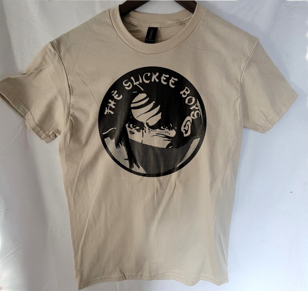 the Slickee Boys band t shirt Size Small Cream